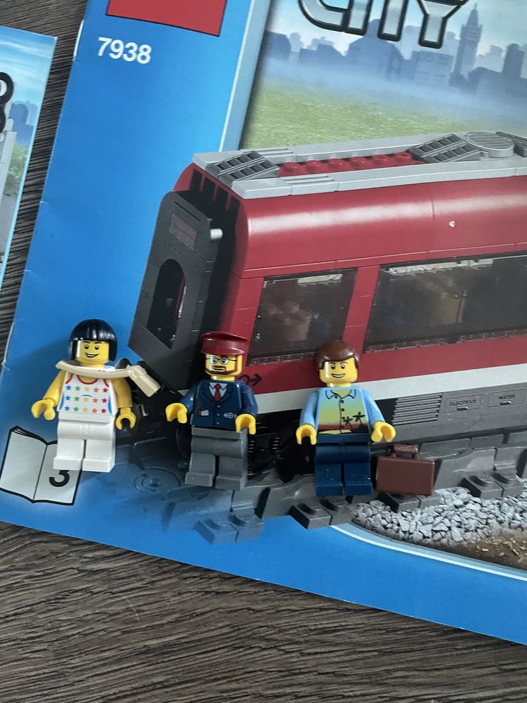 Lego лего набор 7938 поезд