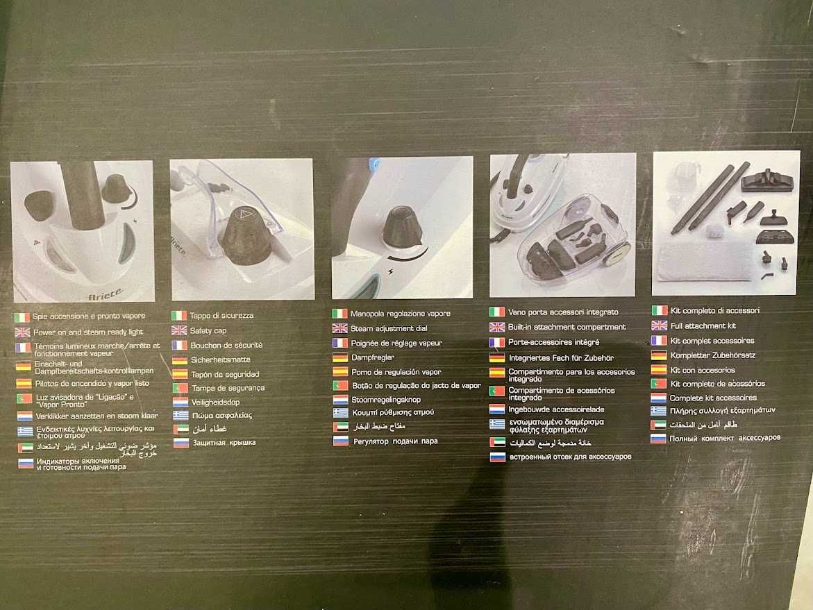 Máquina de limpeza a vapor XVapor Deluxe da marca Ariete