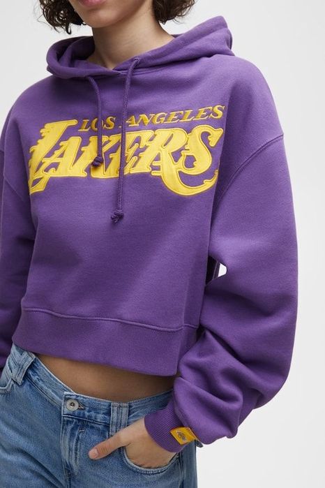 Sweatshirt roxa LA Lakers Pull & Bear