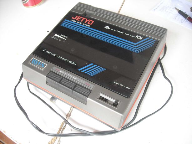 Rebobinador cassetes VHS