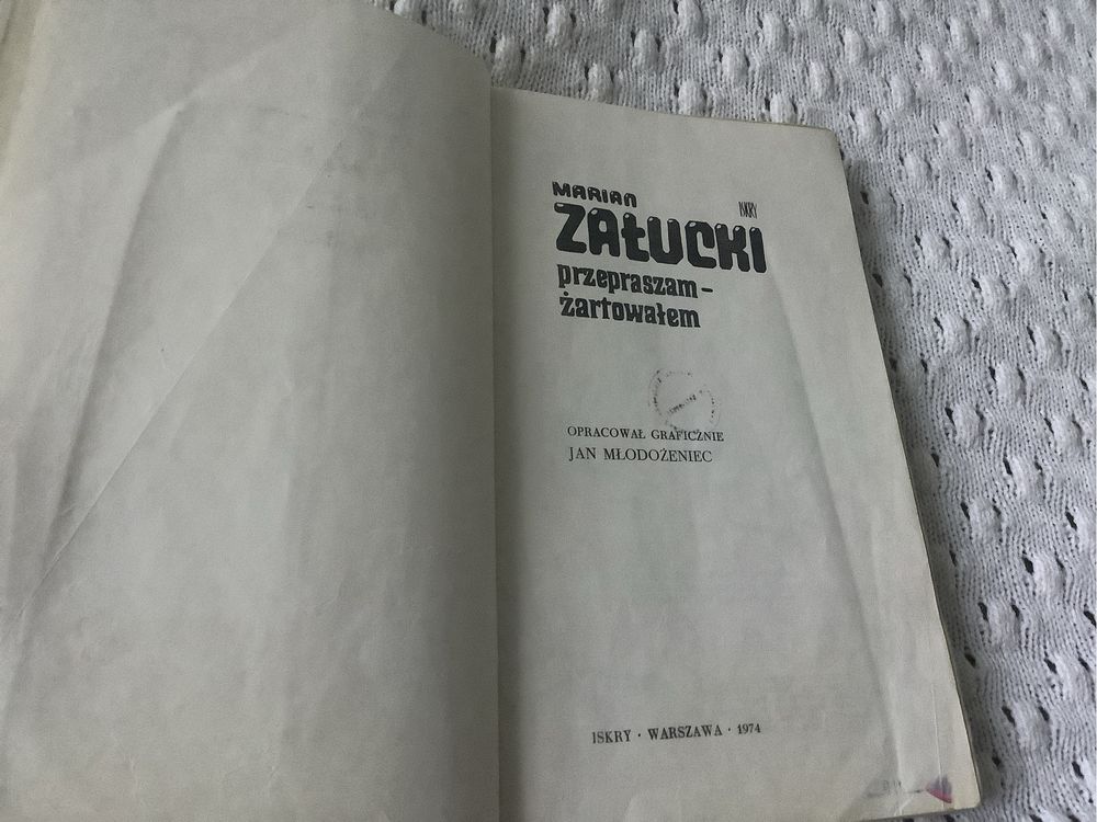 Przepraszam zartowalem Załucki