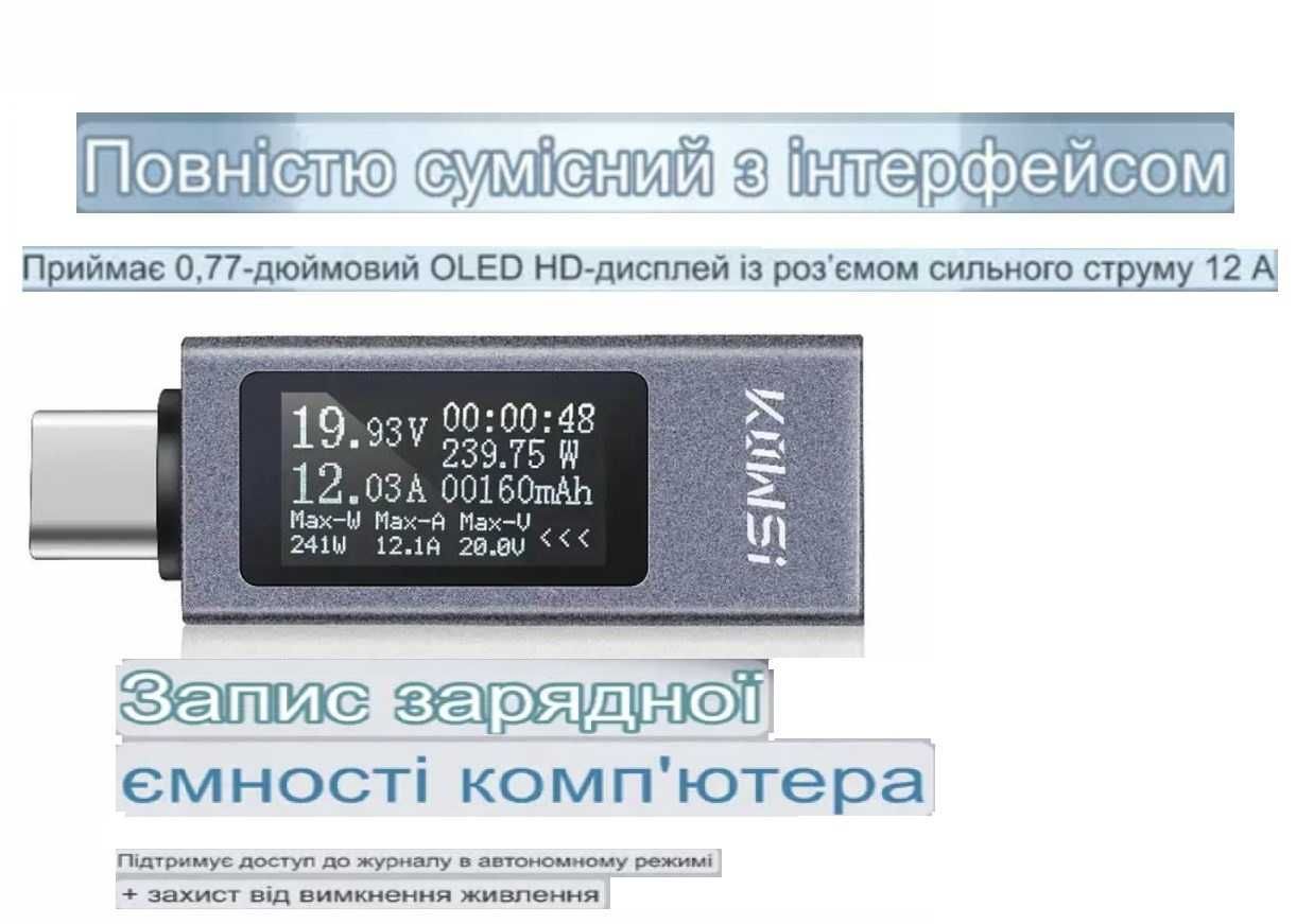 USB-тестер KWS-2301C