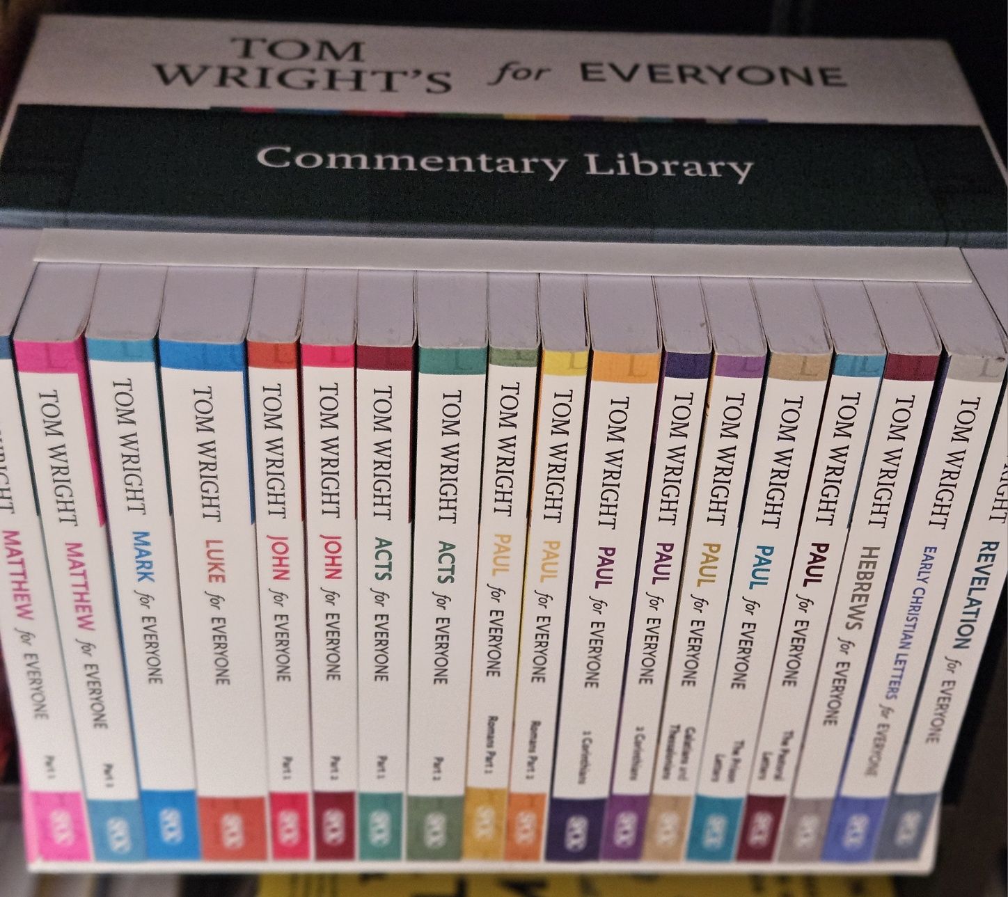 For Everyone Commentary Library (Paperback)
Tom Wright (author)