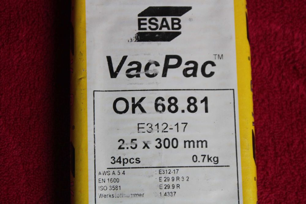 Elektrody spawalnicze ESAB 2,5 x 300mm