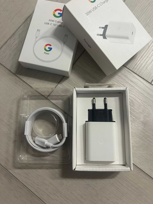 Швидкісна зарядка для Google Pixel 30w 1m кабель з зарядним блоком
