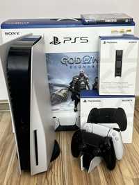 PlayStation5 ps5 + 2 pady + oryginalna stacja ładowania