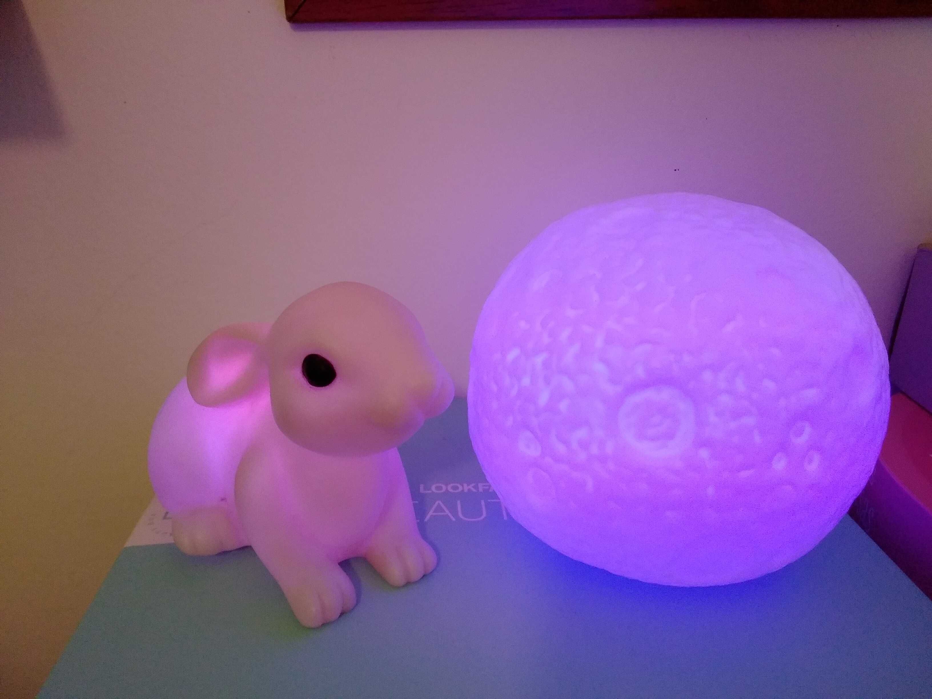 Luz presença multicor, 12cm a pilha, venda apenas em conjunto