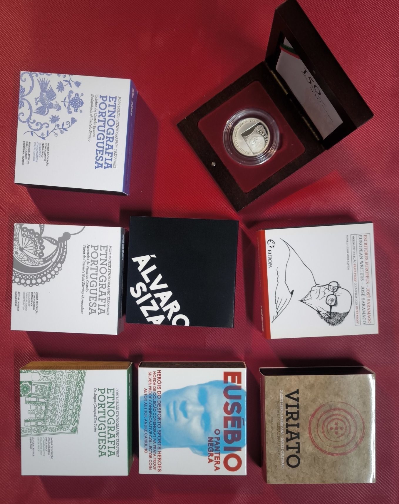 Moedas Prata proof