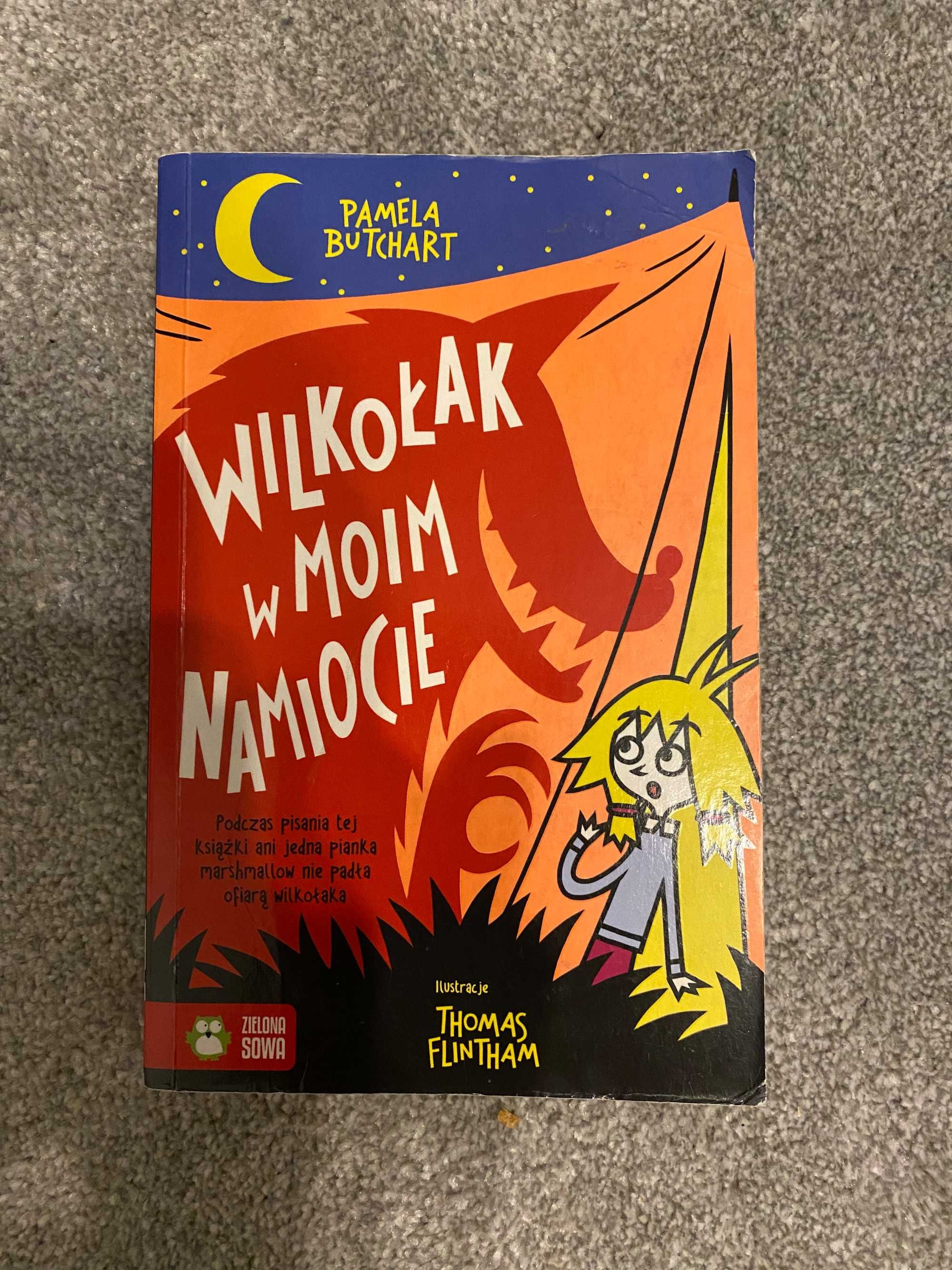 Książka „Wilkołak w moim namiocie”