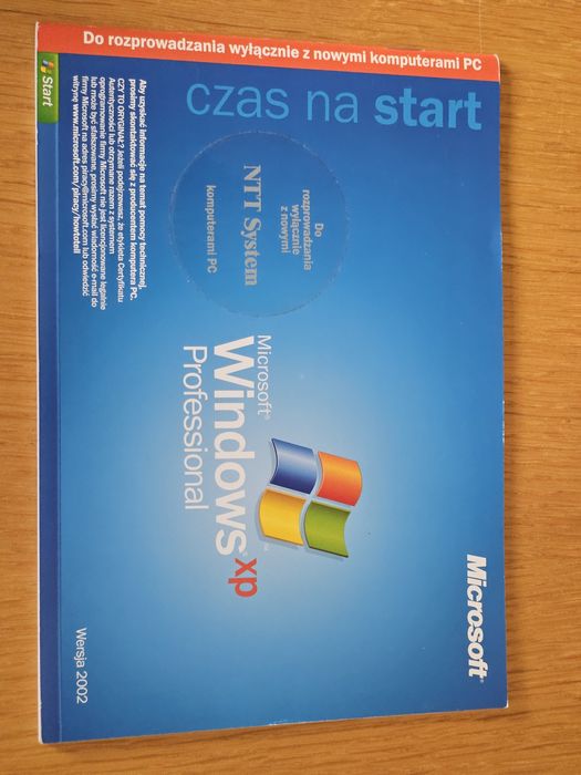 System operacyjny Windows XP Professional - Książeczka