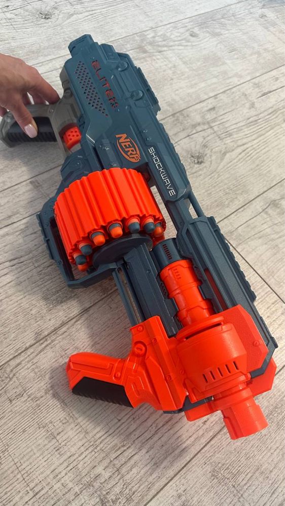 Бластер Nerf Elitte 2.0 SHOCKWAVE RD-15 (E9527)