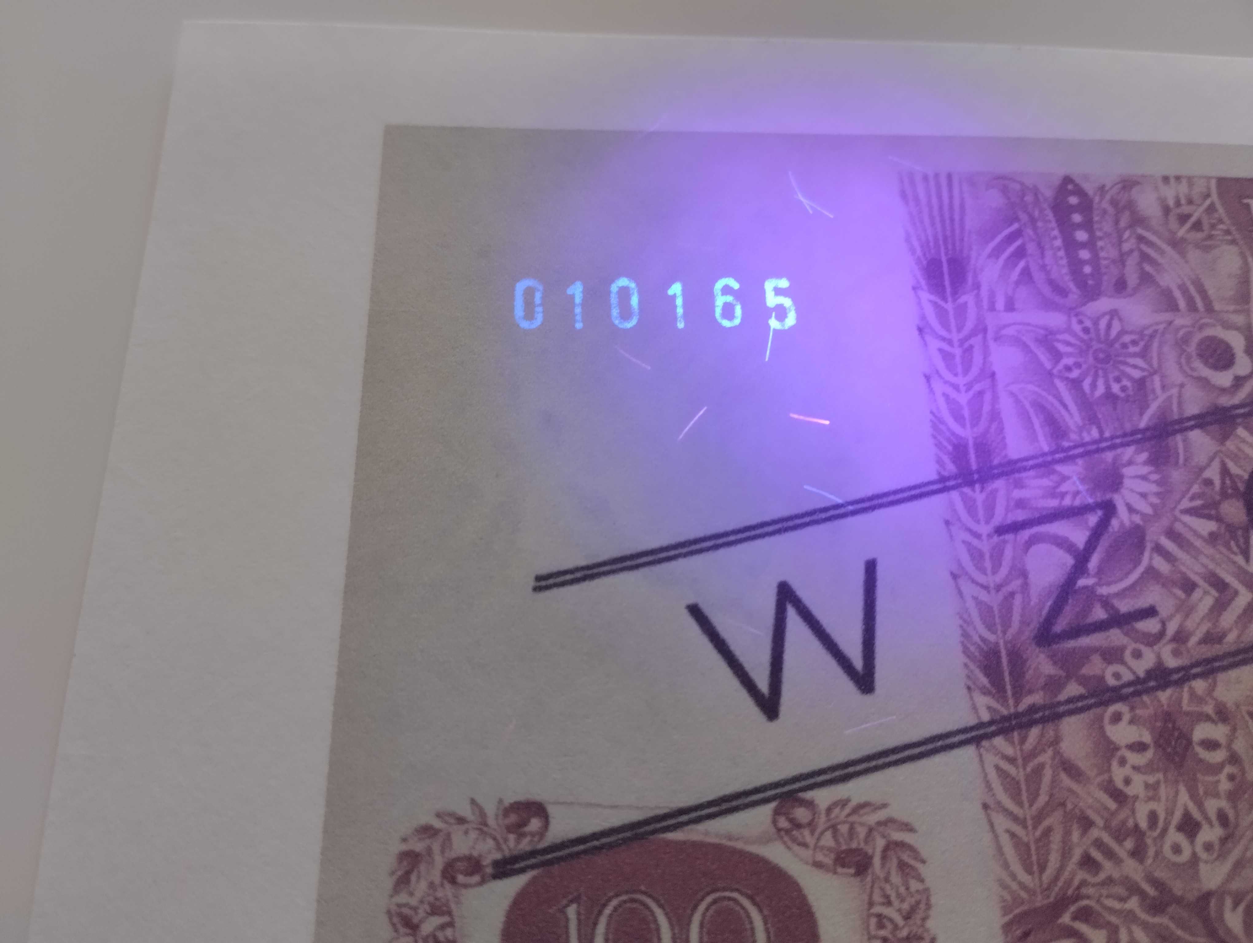 Polska 2x arkusz z 3 banknotami 50 i 100 złotych RZĄD NA UCHODZCTWIE