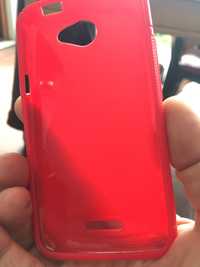 Capa HTC ONE X nova vermelha