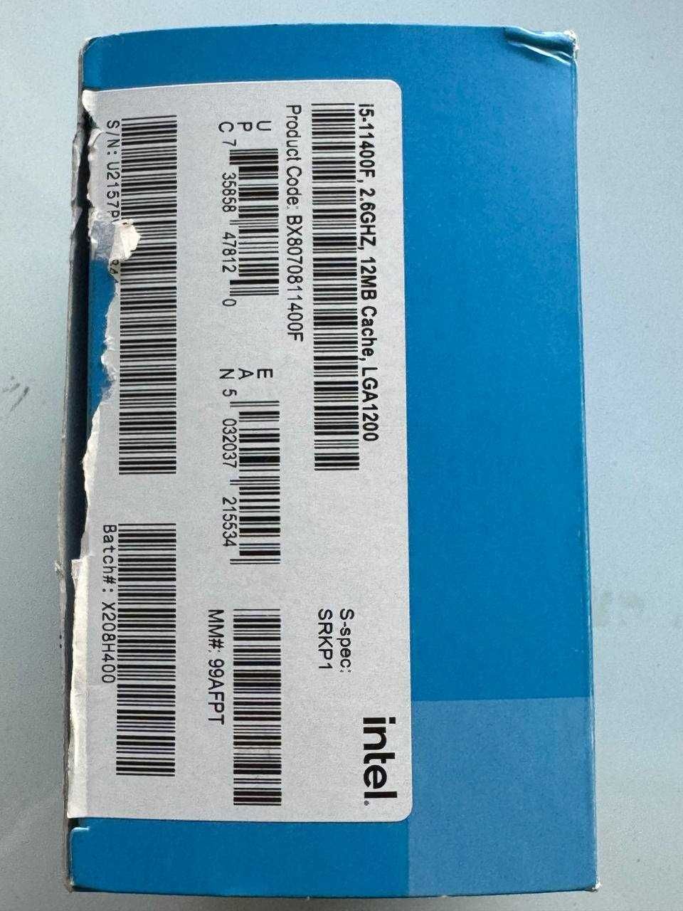 Intel core i5 11400f