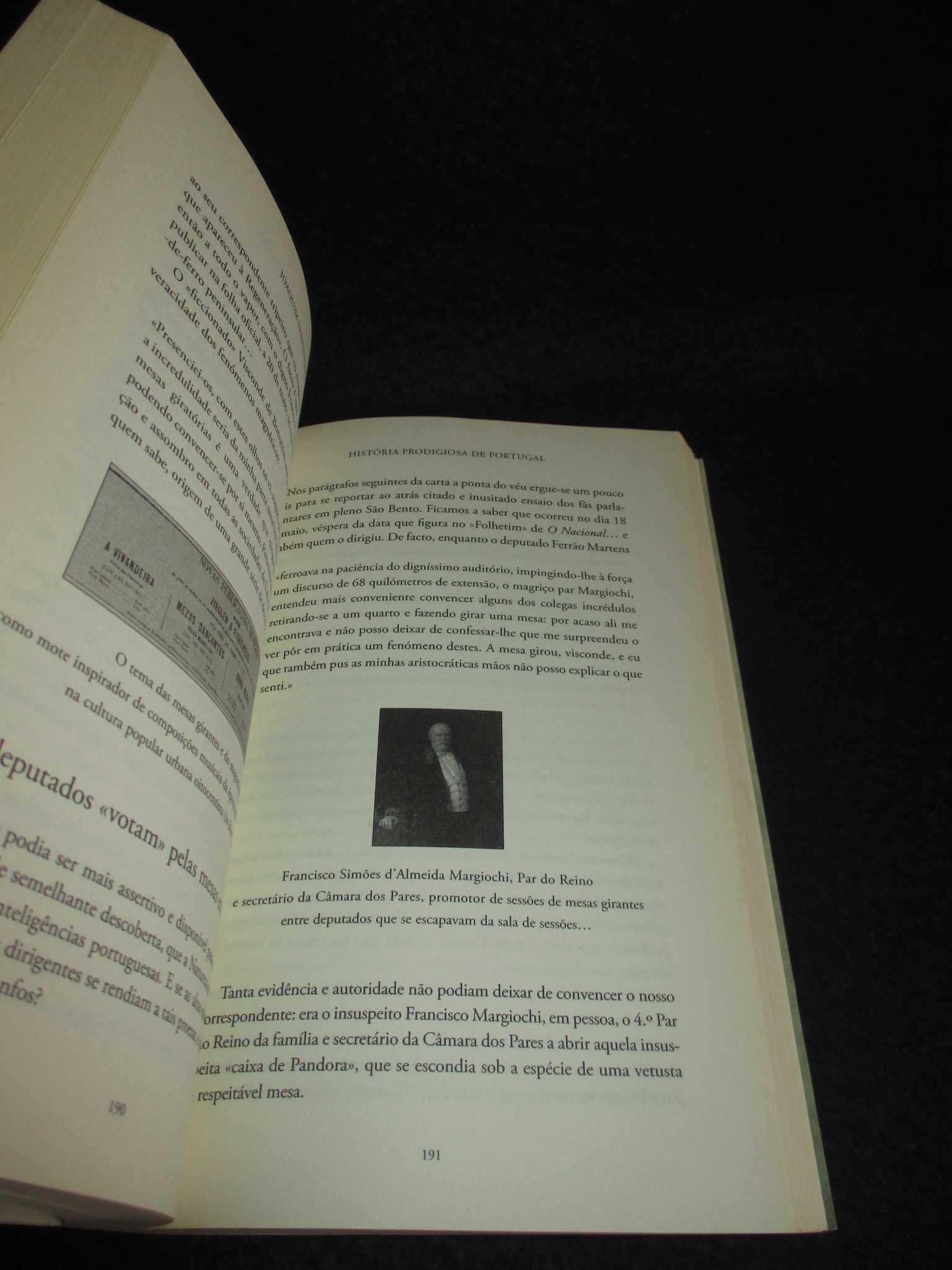 Livros História Prodigiosa de Portugal Joaquim Fernandes 2 Volumes