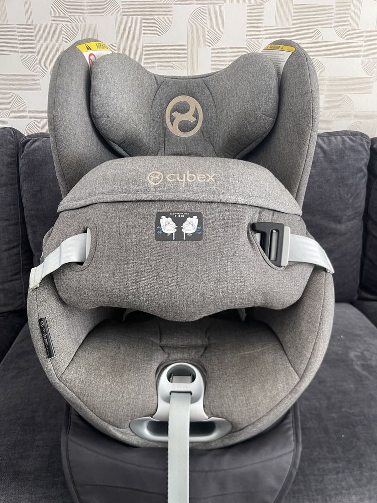Cadeira auto Sirona T i-Size(9 - 18kg) com airbag e base ISOFIX