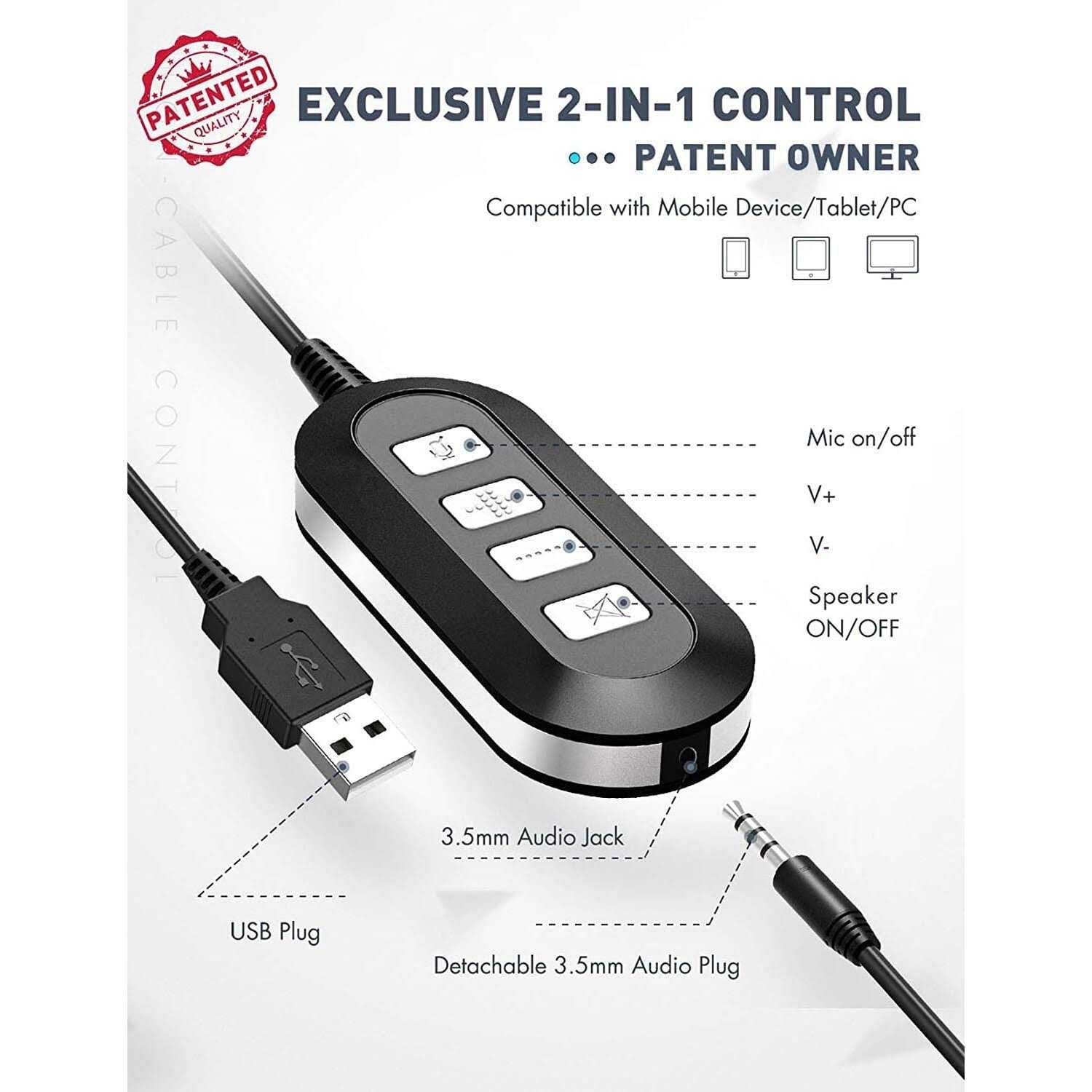 USB Аудио карта для наушников на 4 контакта MPOW Model: PA071A