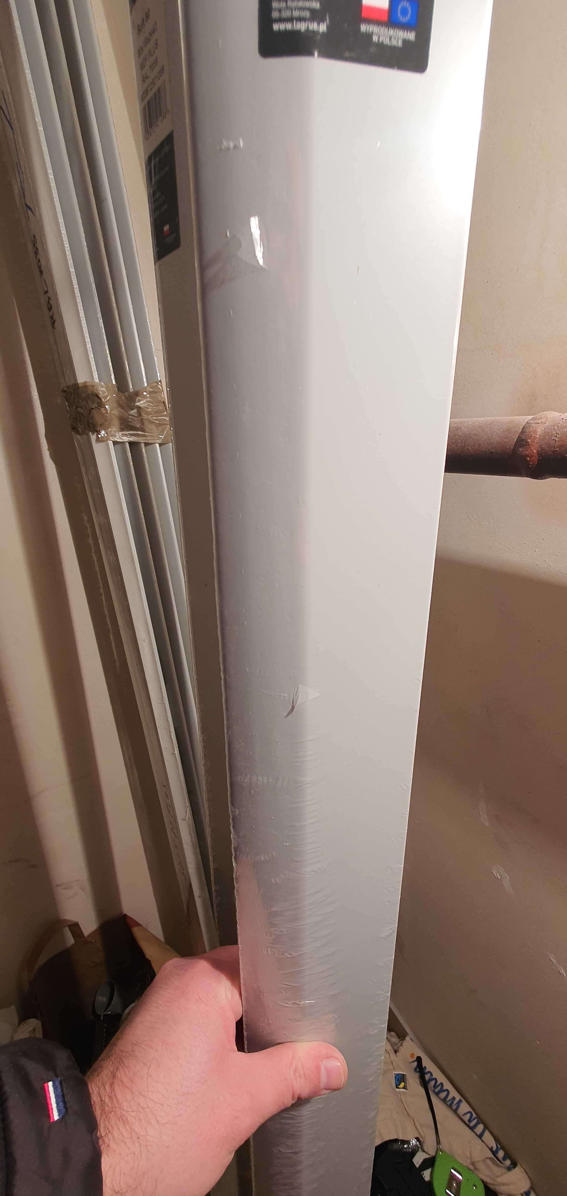 Listwa przypodłogowa LARGUS MDF Soft 80 wilgocioodporna jasno szara