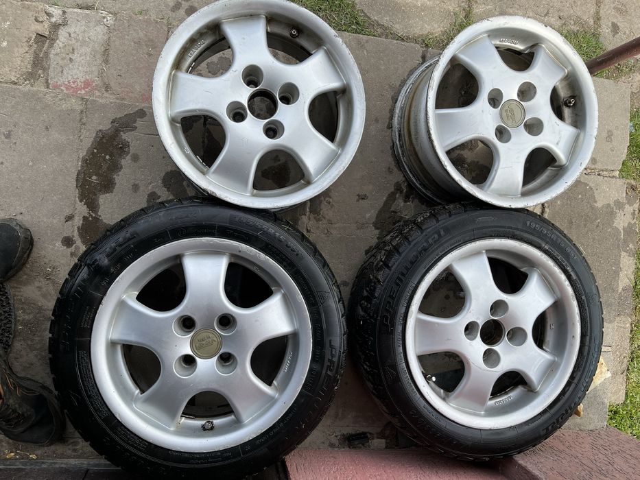 Продам титанові диски r15 з зимовою гумою