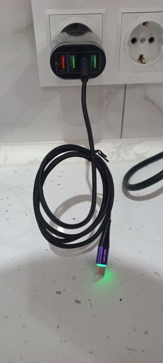 Зарядний кабель usb-usb type-c 2м