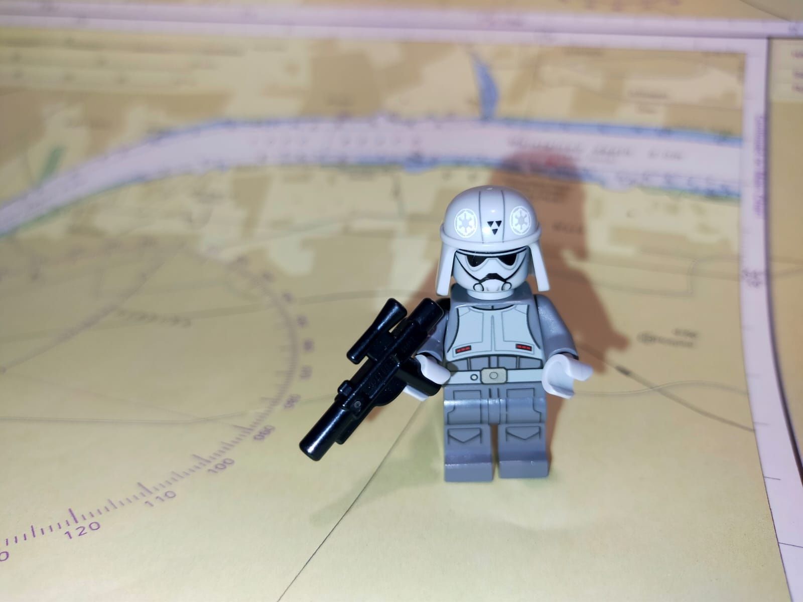 LEGO sw0702 Imperial Combat Driver - Gray Uniform