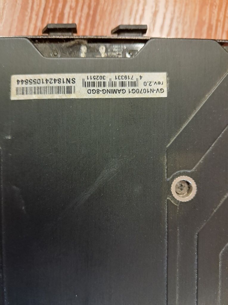 Gigabyte GeForce GTX 1070 G1 Gaming 8GB GDDR5
