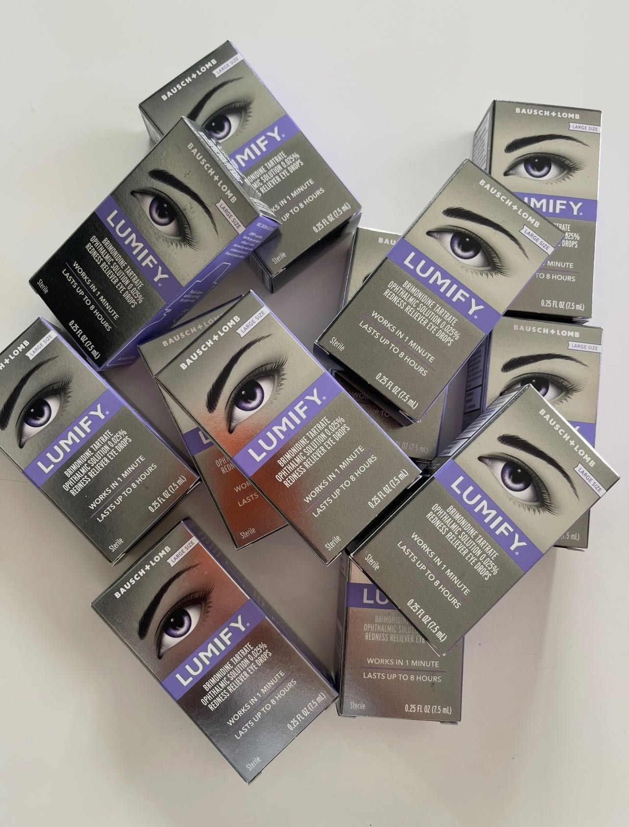 LUMIFY Bausch+Lomb eye drops wybielające 7,5ml