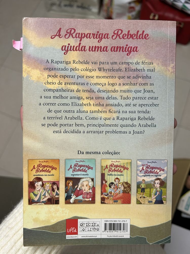 Livro da colecao “a rapariga rebelde”