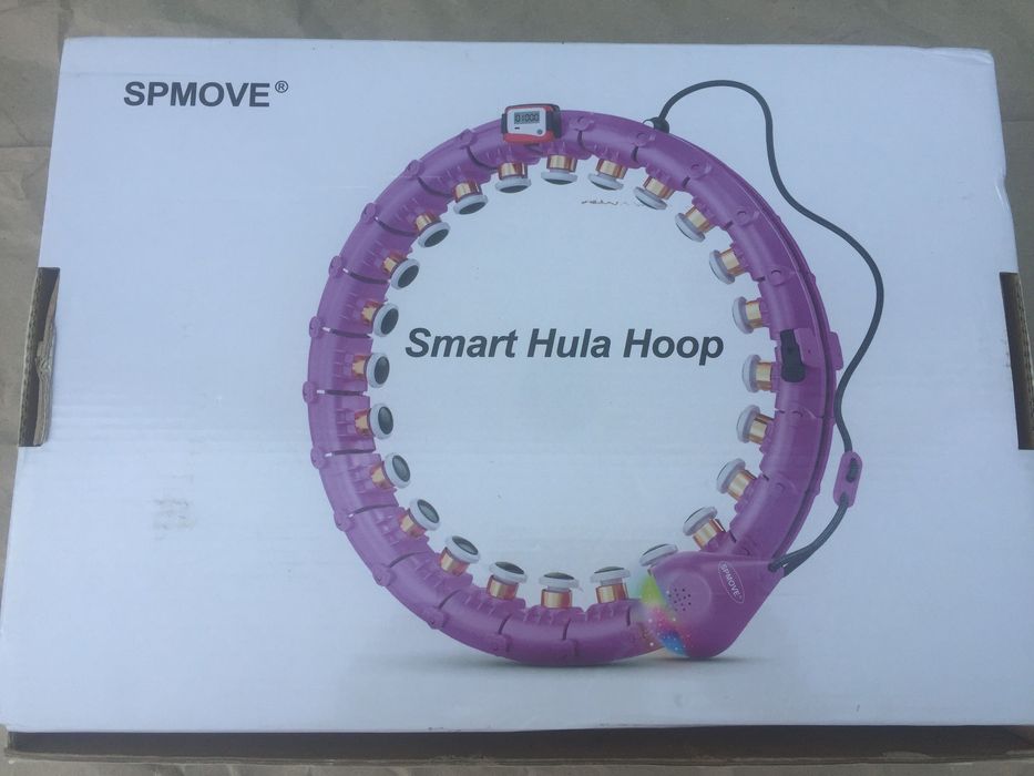 Смарт хула хуп масажний з лічильником та грузиком Spmove