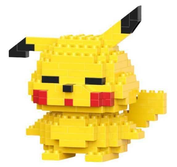 Gruby Pikatchu Lego Klocki Pokemon Śpiący Pikachu Pikaczu NOWE