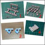 Lego technic, лего технік деталі на 3д принтері
