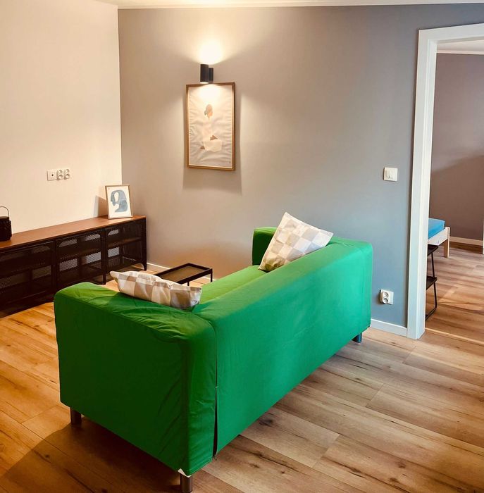 40m2, NOWE dwa pokoje z jadalnią