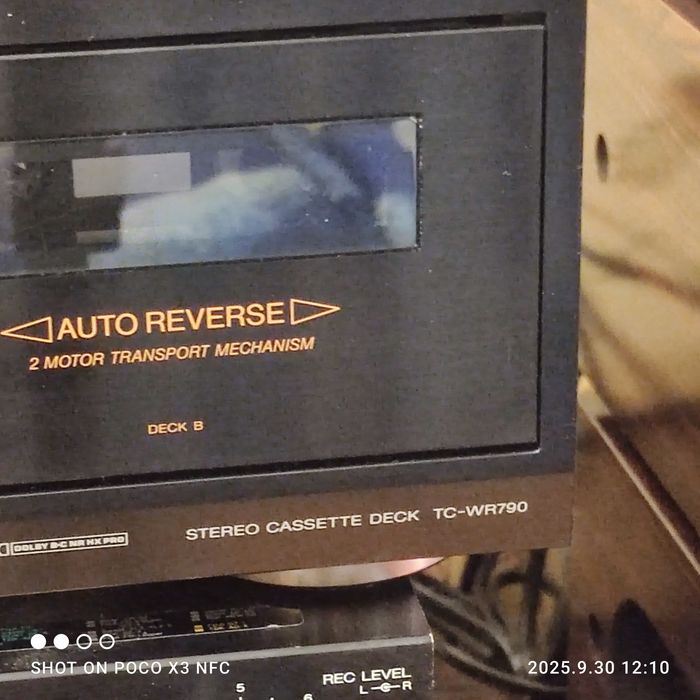 Двухкассетная дека SONY TC WR 790