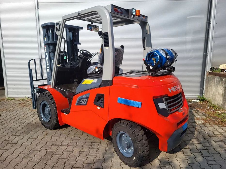 Heli CPYD50-KUG3  NOWY wózek widłowy LPG 5ton HELI CPYD50-KUG3, Triplex, przesuw boczny