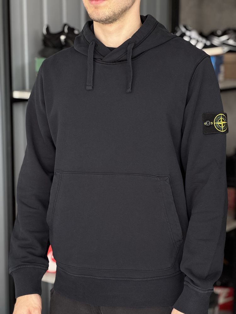 Худі Stone Island Blue (ОРИГІНАЛ) Чоловіча кофта Stone Island Blue