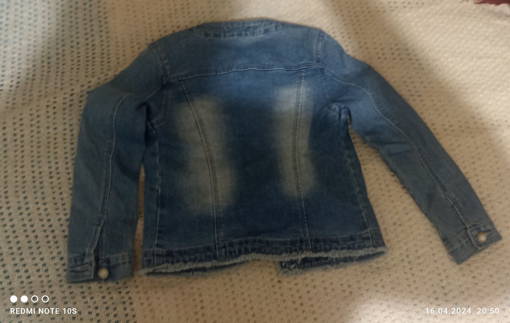 Куртка джинсова 134-140р.