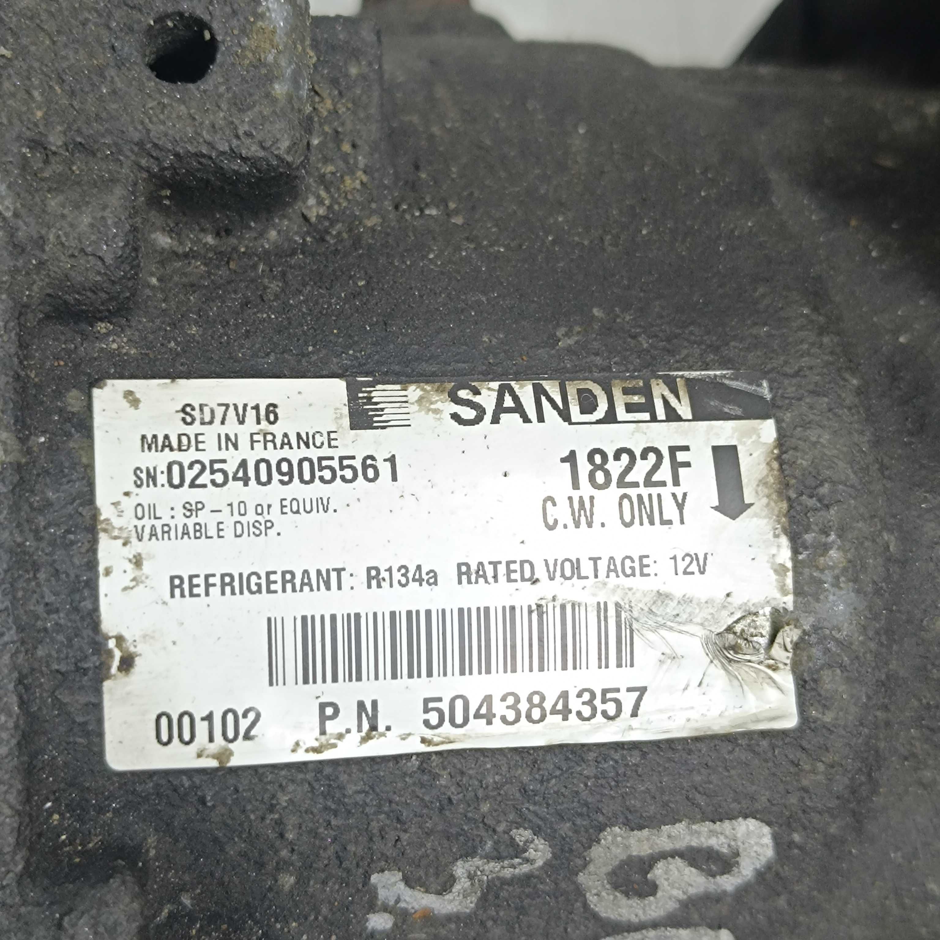 Kompresor sprężarka klimatyzacji SD7V16 1822F Citroen Fiat Peugeot