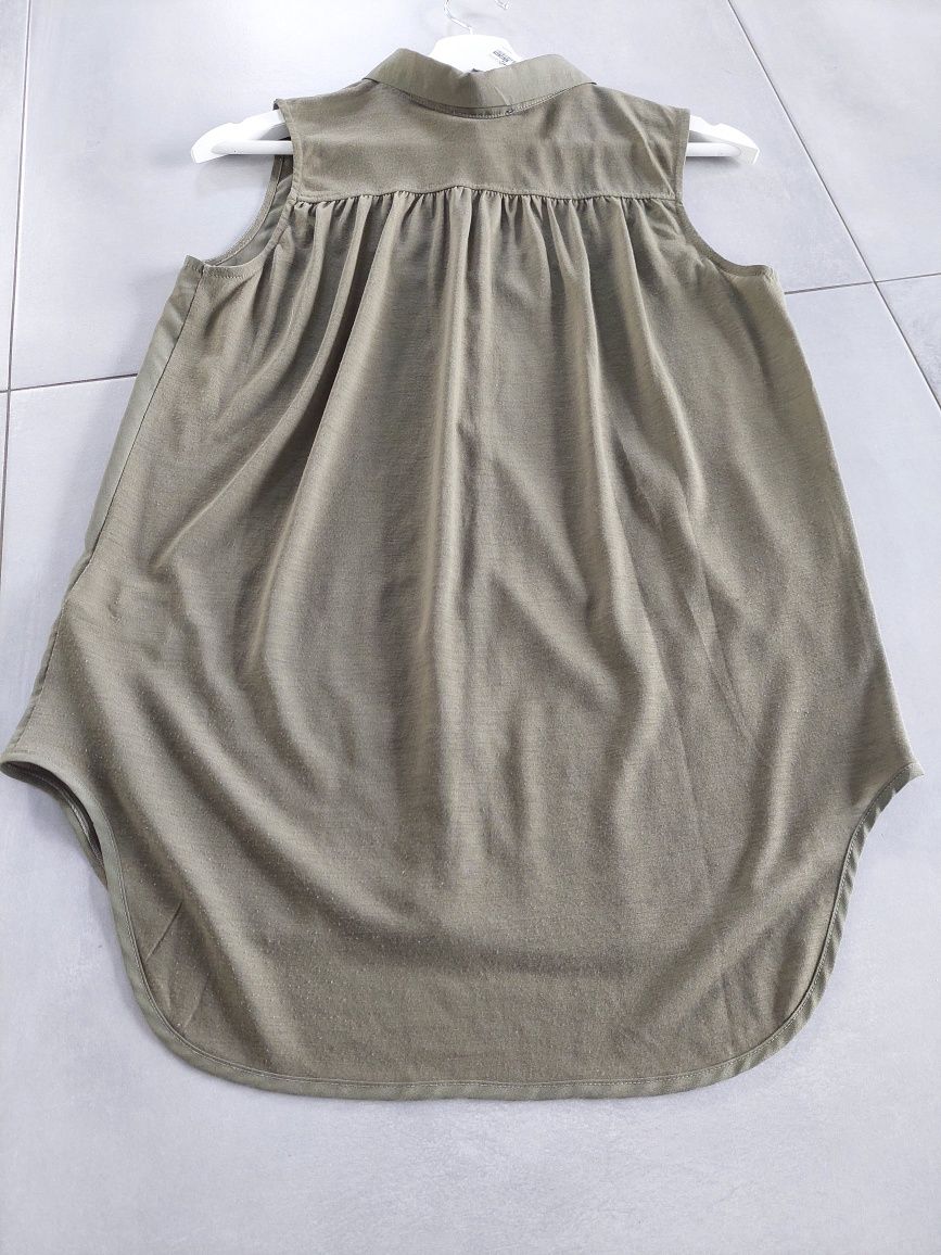 Koszula khaki H&M r.S ćwieki