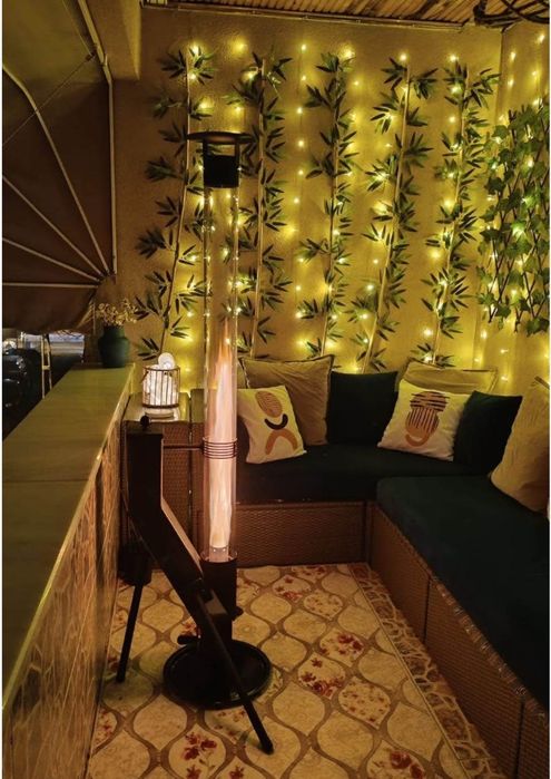 Печь обогреватель уличная, садовая, террасная и для дома, на пеллетах