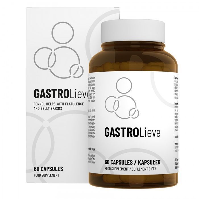 Outlet Gastrolieve Na Wzdęcia Gazy Płaski Brzuch 60 Kapsułek