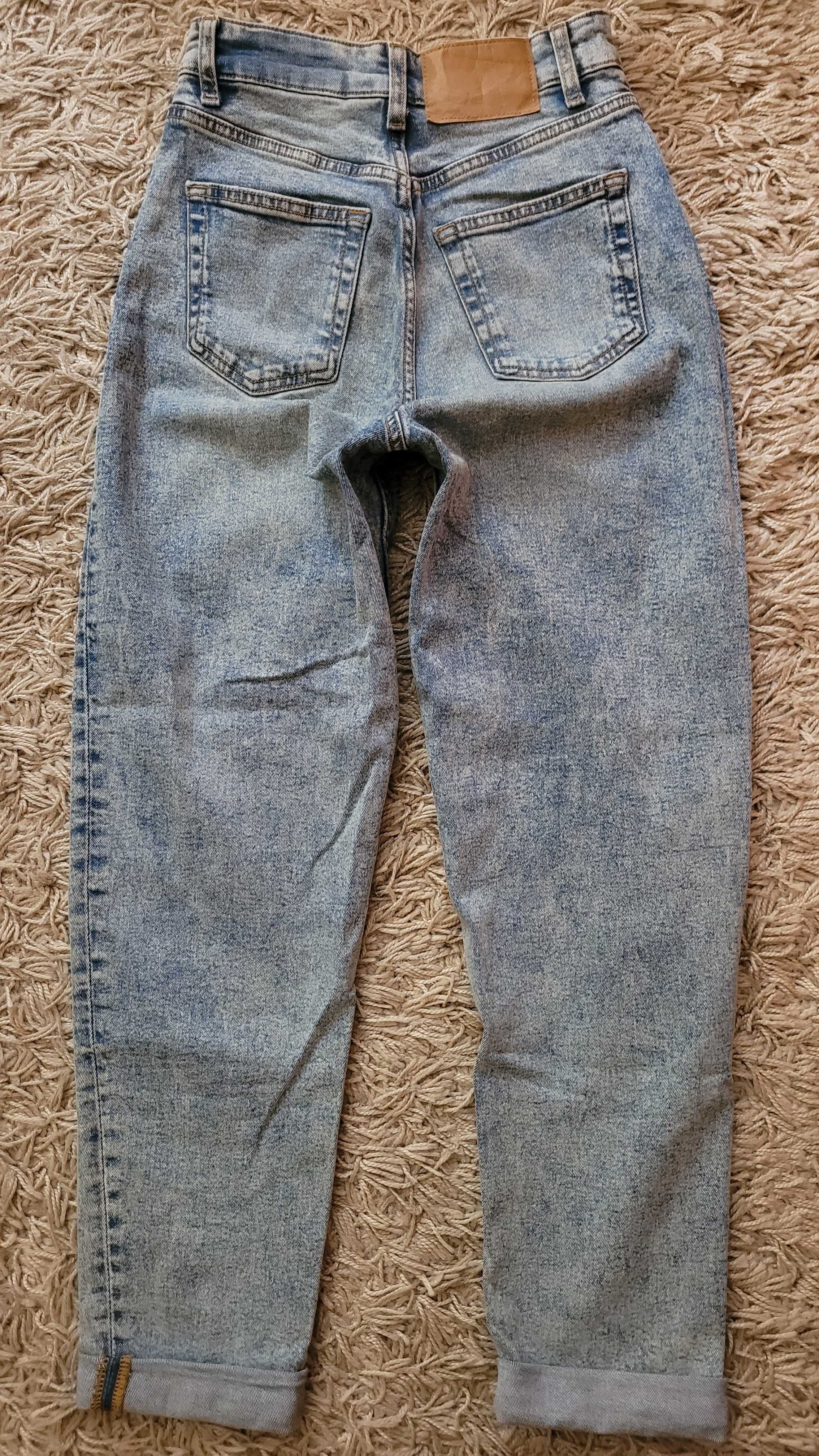 H&M Divided chinosy jeans melanż 34 XS