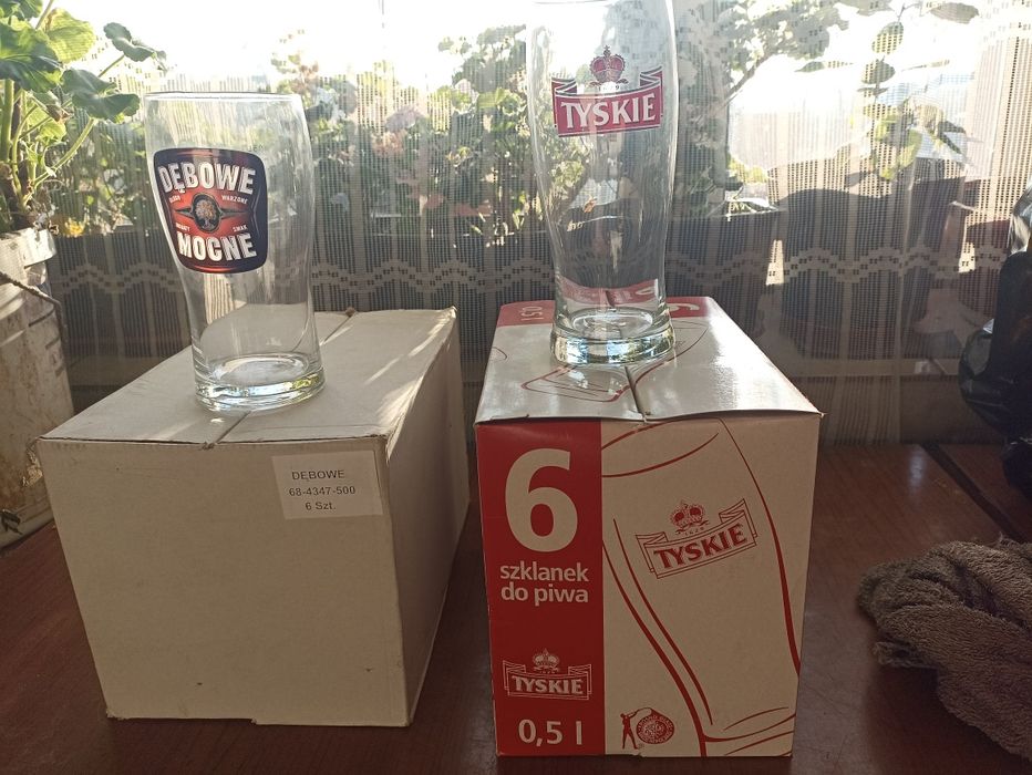 Szklanki do piwa