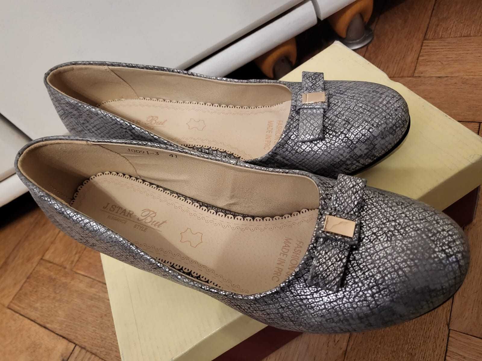 Eleganckie buty, trzewiki, nowe. Maciejka. Rozmiar 41. Okazja