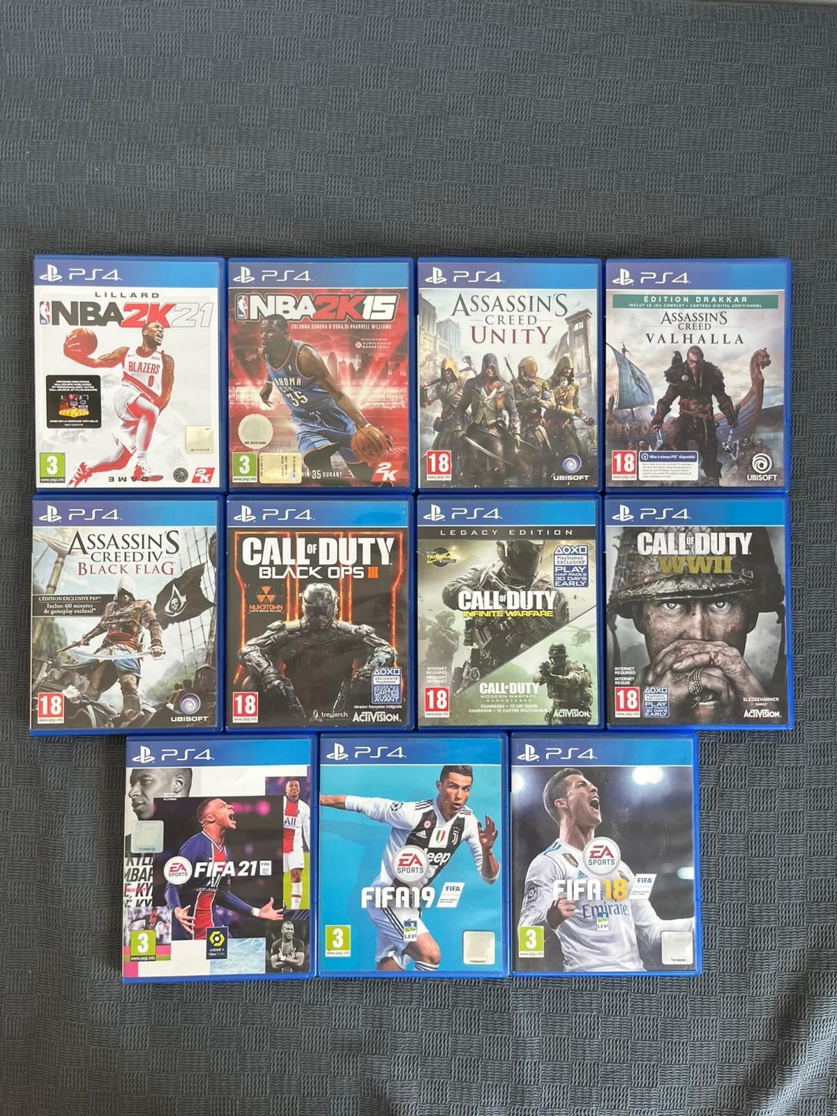 Coleção de Jogos para PS4/PS5