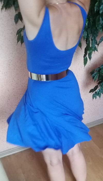 Sukienka niebieska letnia R38/40