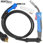 KRAFT&DELE Uchwyt Spawalniczy Złącze Euro Mb15 3m MigMag Palnik KD3551