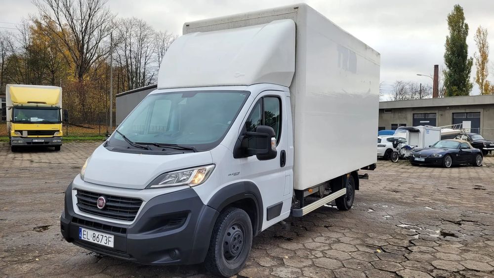 Fiat Ducato  2.3 2016 158 tyś km Automat Winda Kontener roz. osi 4,10