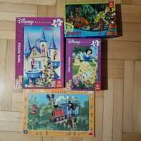 Puzzle Trefl Disney Scooby-Doo 2 x 60 i 160 , Krecik 15 + gratis magik