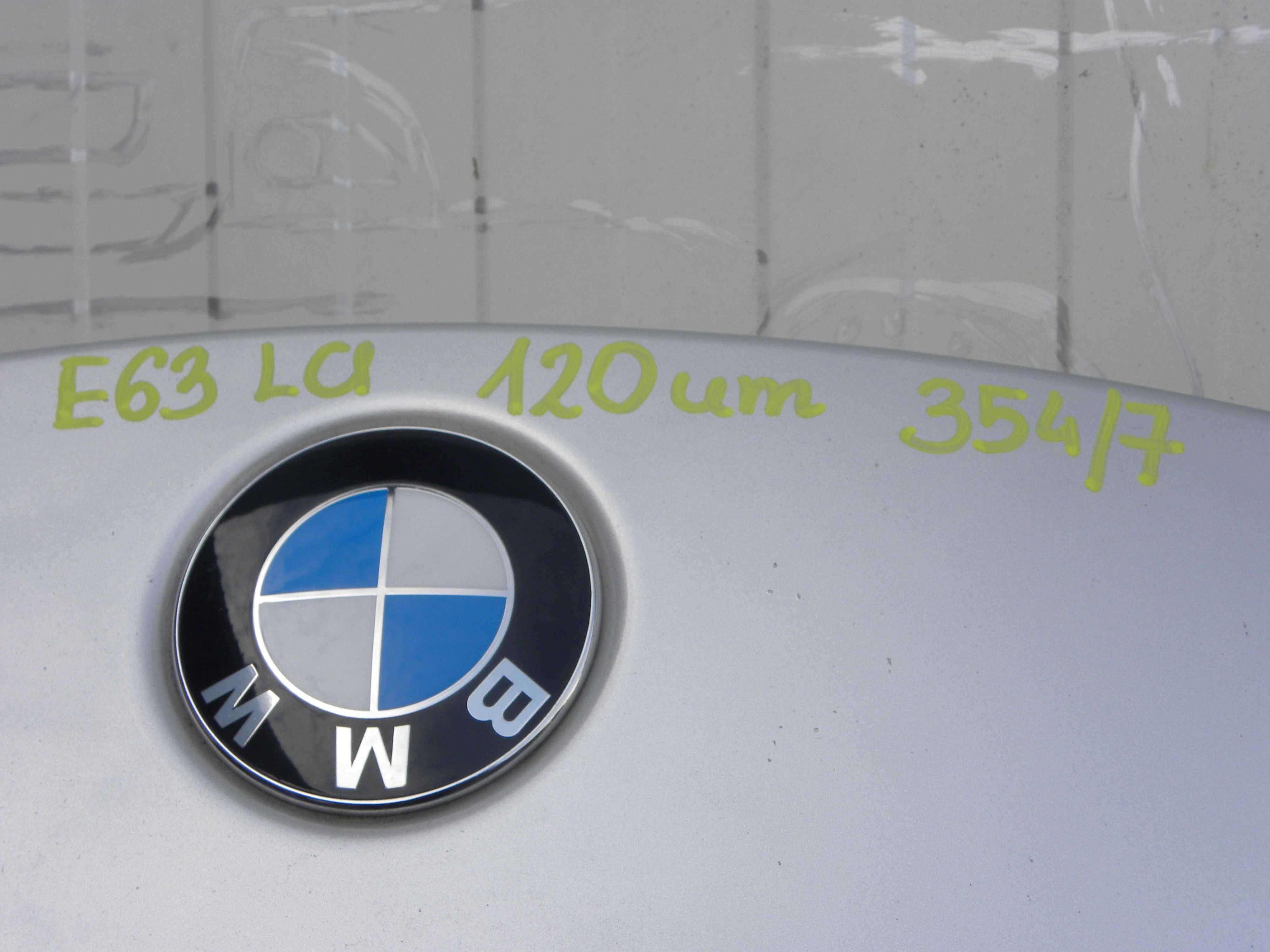 BMW E63 E64 lift maska 354/7 titansilber metallic oryginał