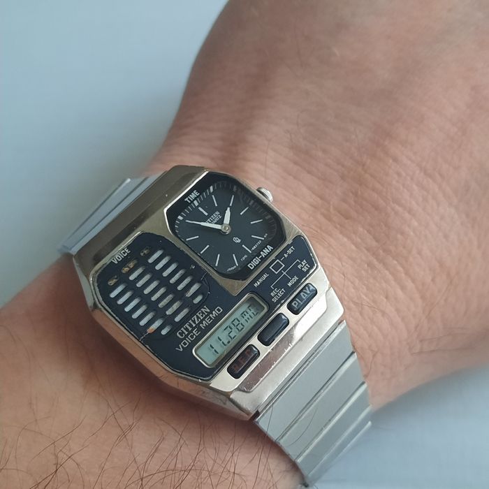 Часы Citizen  Voice Memo Japan.